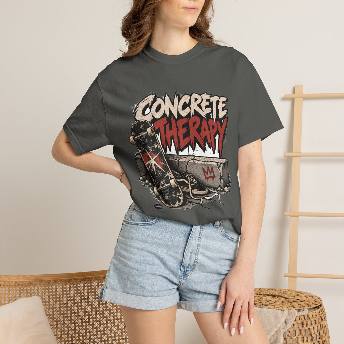 Concrete Therapy Vintage Skate T-Shirt