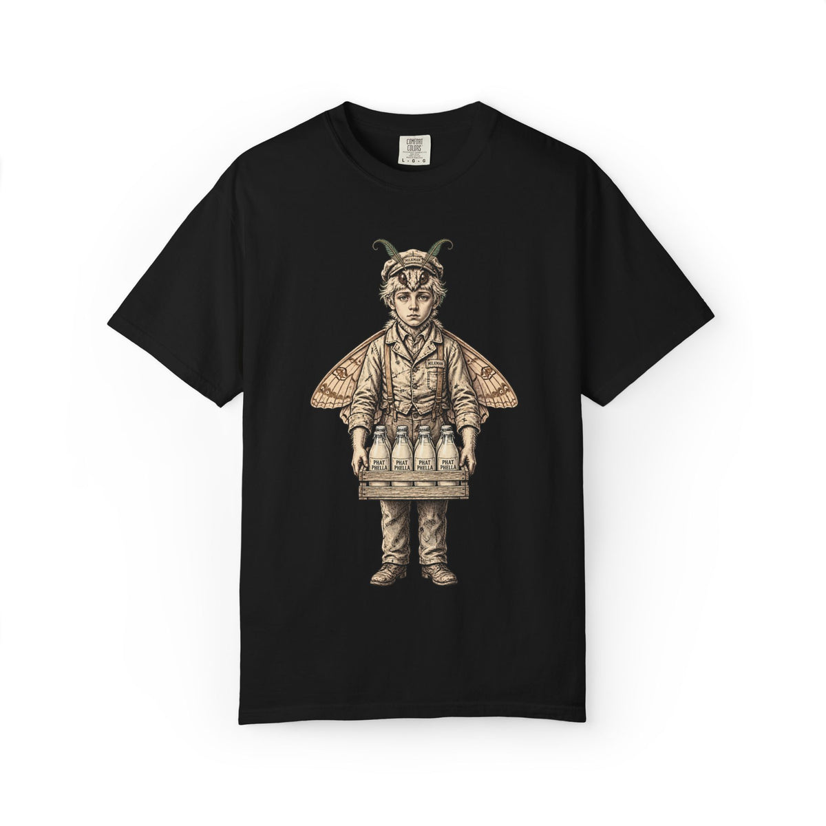 PHAT PHELLA NIGHT DELIVERY graphic T-shirt — product view 2