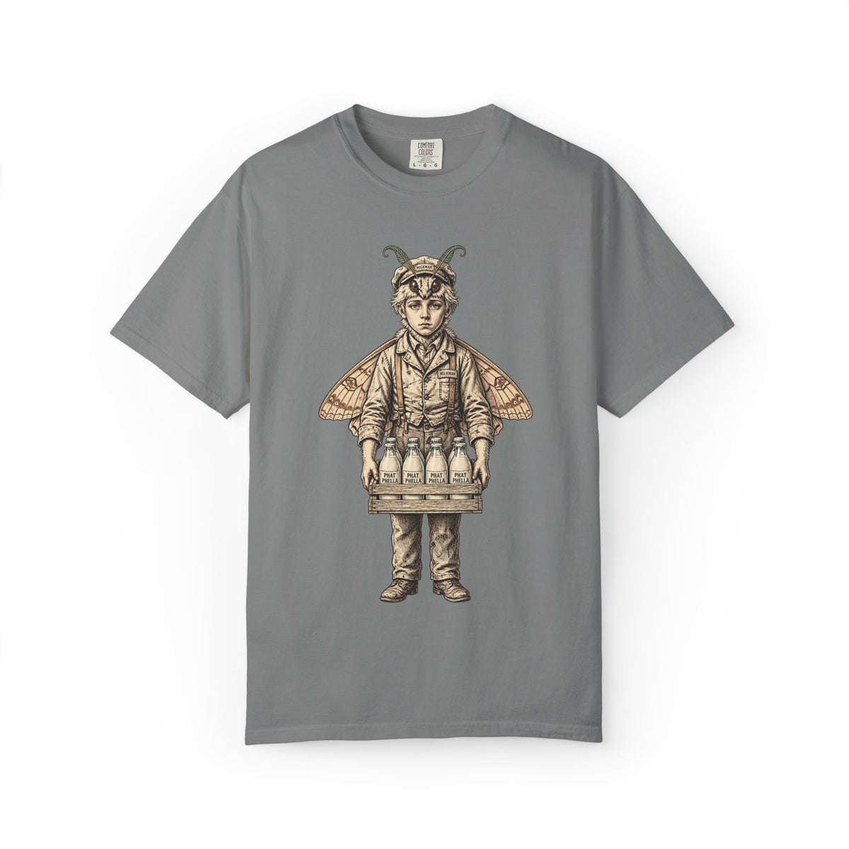 PHAT PHELLA NIGHT DELIVERY graphic T-shirt — product view 4