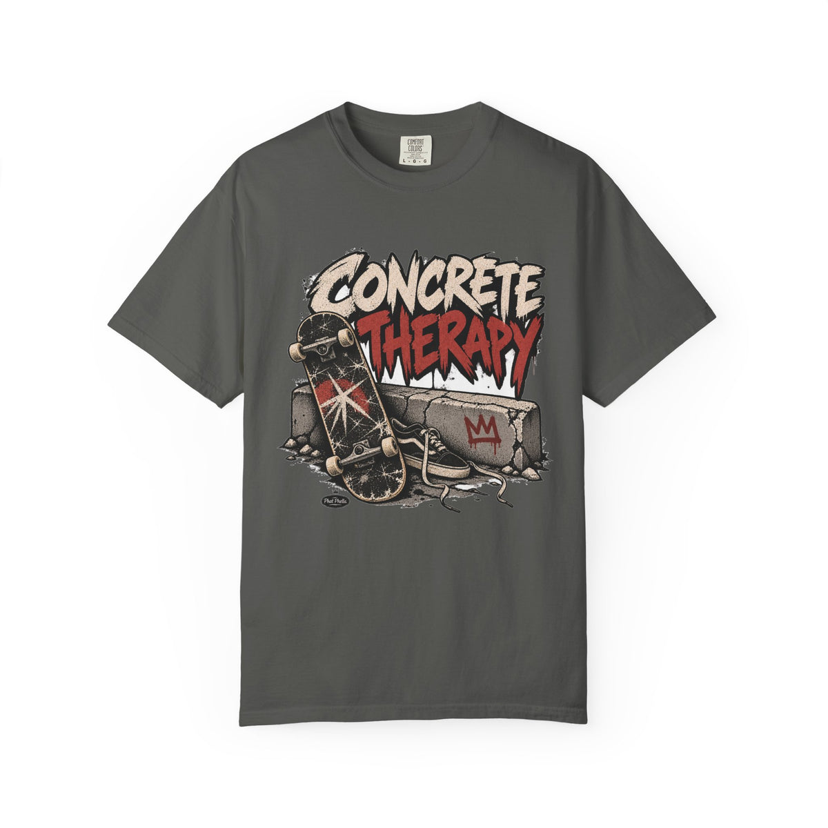 Concrete Therapy Vintage Skate T-Shirt