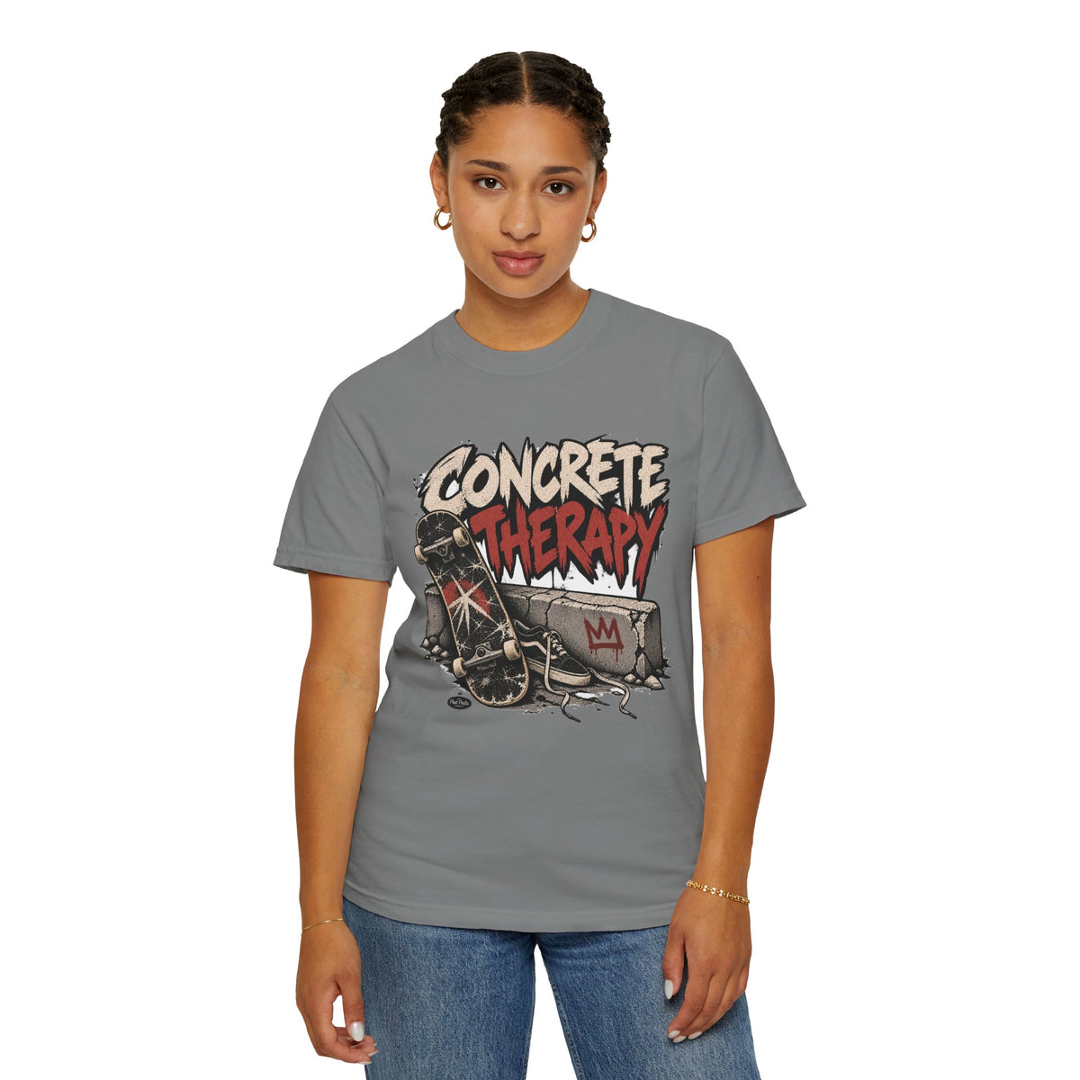 Concrete Therapy Vintage Skate T-Shirt