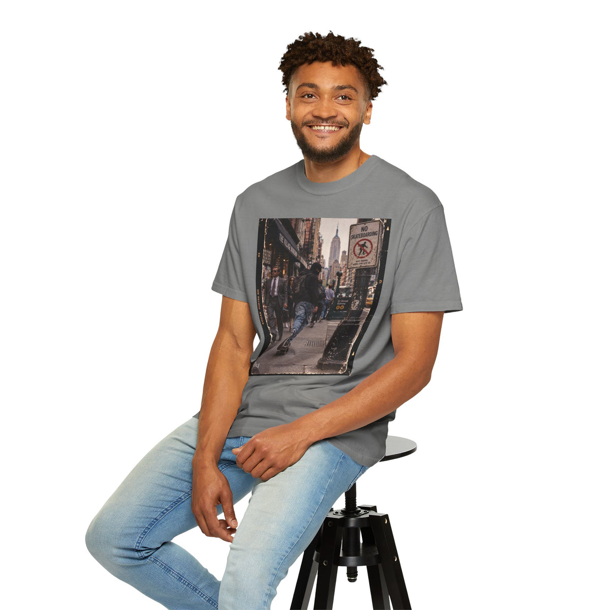 No Skateboarding Vintage Street T-Shirt