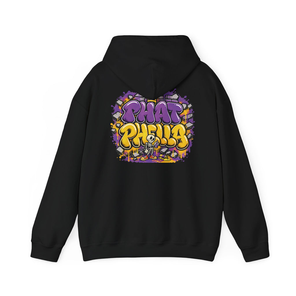 PHAT PHELLA Powder Tag Hoodie graphic hoodie — product view 3