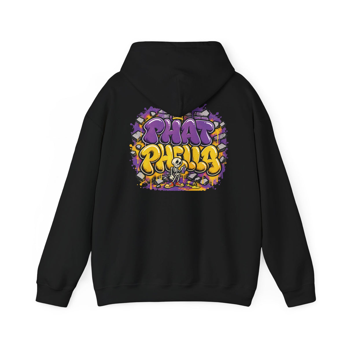 PHAT PHELLA Powder Tag Hoodie graphic hoodie — product view 3