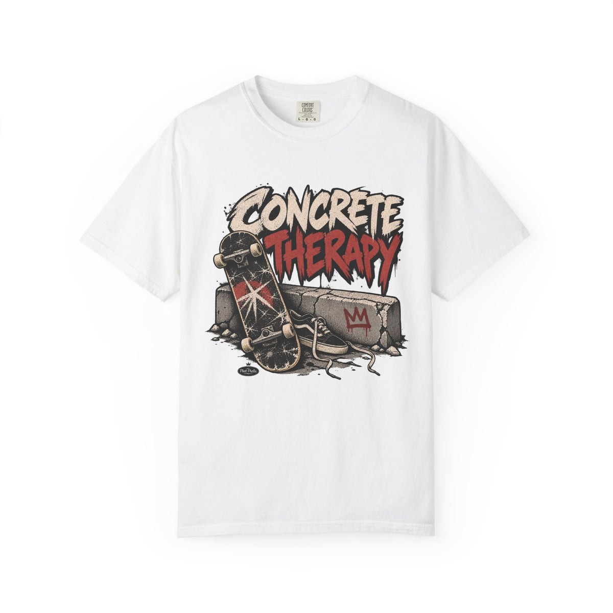 Concrete Therapy Vintage Skate T-Shirt